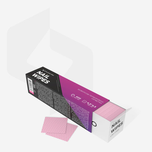 STALEKS EXPERT Toalhetes perfurados sem pelos (400 unidades) Rosa