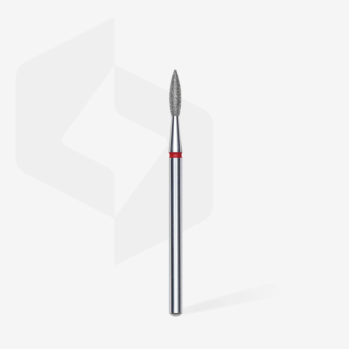STALEKS EXPERT Broca diamantada para unhas, diâmetro da cabeça 2,1 mm, parte de trabalho 8 mm