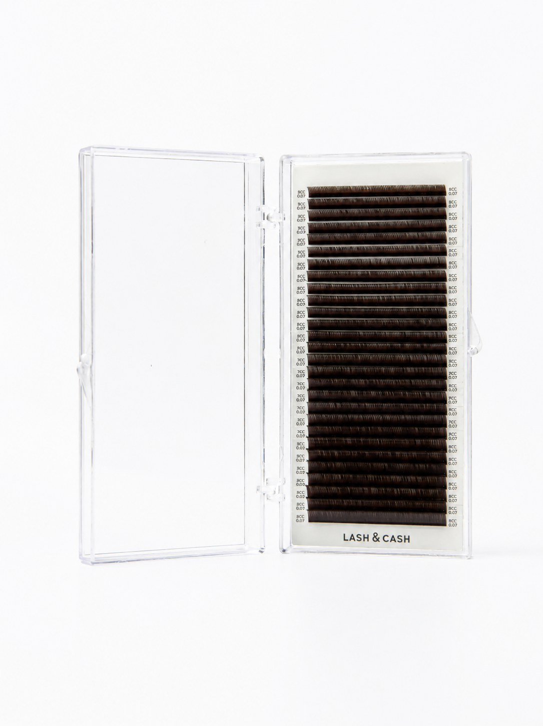 Pestanas DARK BROWN - LASH&CASH 28 linhas INDIVIDUAIS