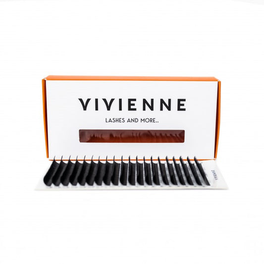 Pestanas Pretas VIVIENNE ELITE ULTRA LIGHT&SOFT – 20 Linhas (Eco Embalagem)