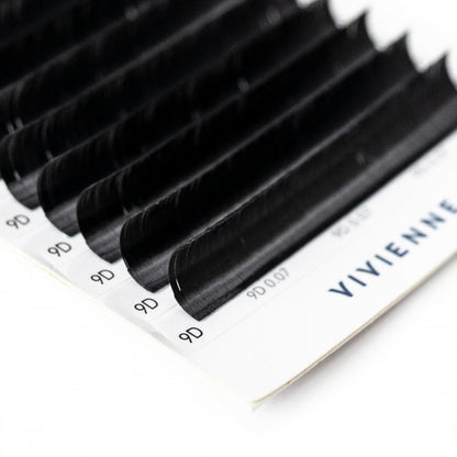 Pestanas Pretas VIVIENNE ELITE ULTRA LIGHT&SOFT – 20 Linhas (Eco Embalagem)