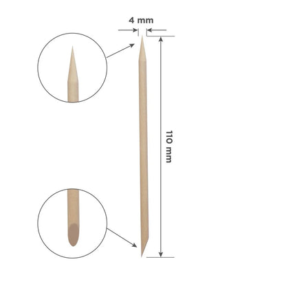 STALEKS EXPERT Pau de Laranjeira em Madeira 110 mm – 100 Unidades