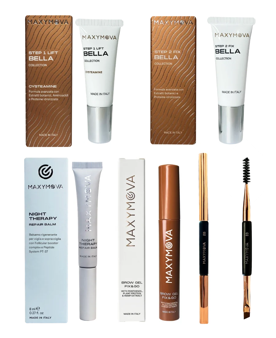 Kit Profissional de Brow Lamination com Cisteamina