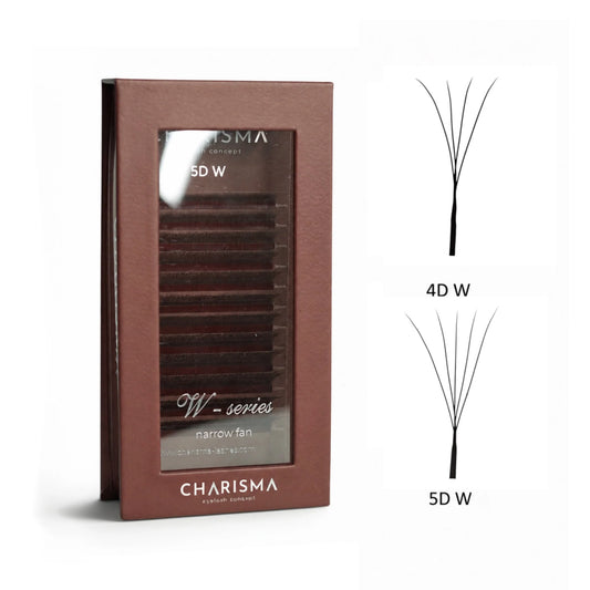 PESTANAS BROWN - SPEEDY Lashes W - Narrow Premade Fans