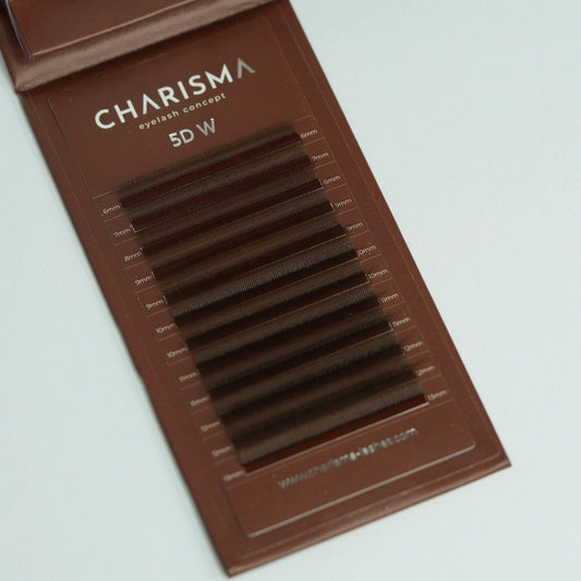 PESTANAS BROWN - SPEEDY Lashes W - Narrow Premade Fans