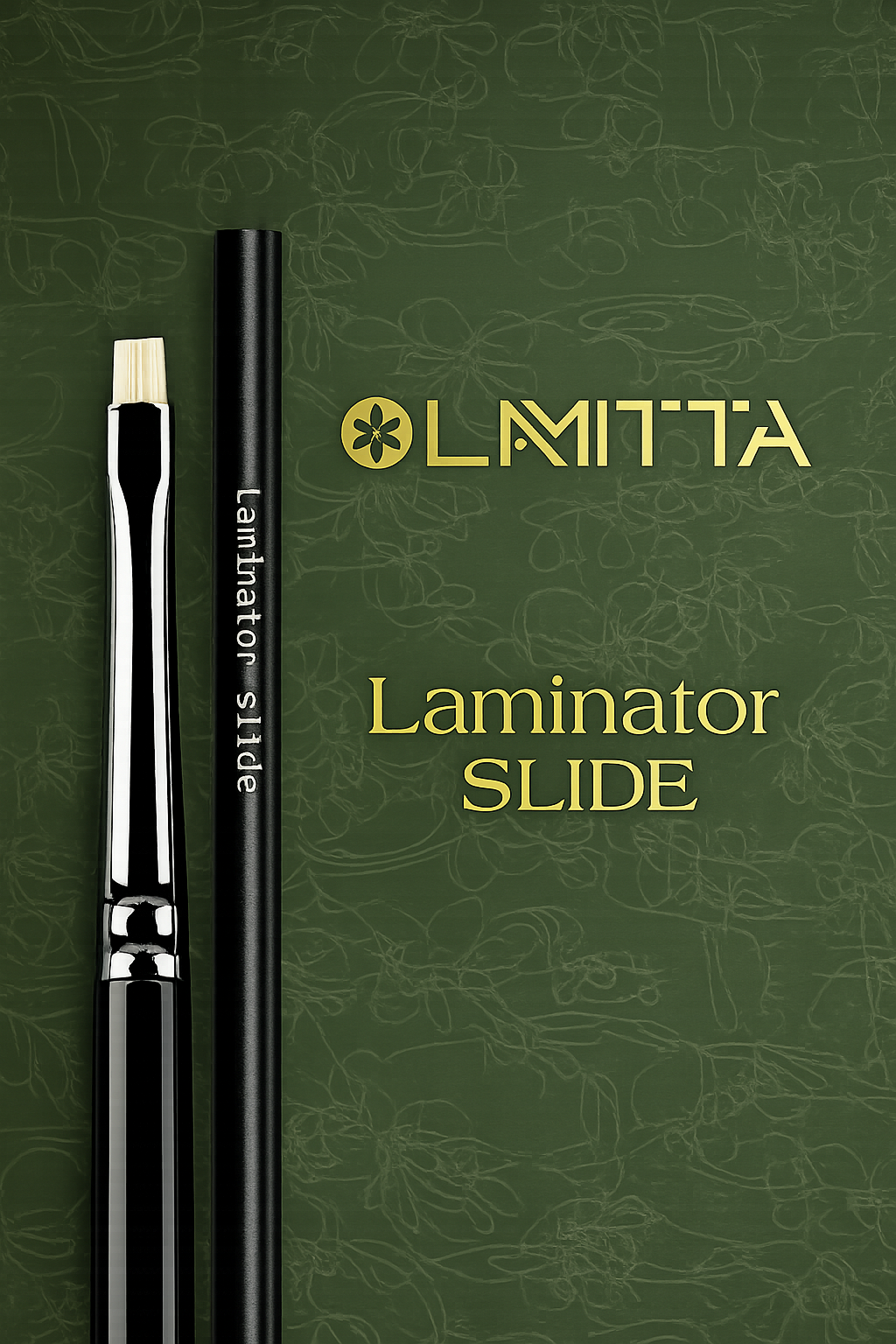 Pincel Slide LAMITTA para Acoplagem de Pestanas