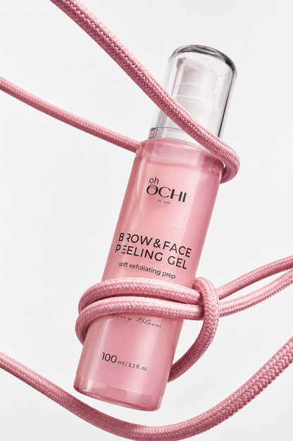 Brow&Face Peeling Gel — Peeling em Gel para Sobrancelhas e Rosto, 100 ml