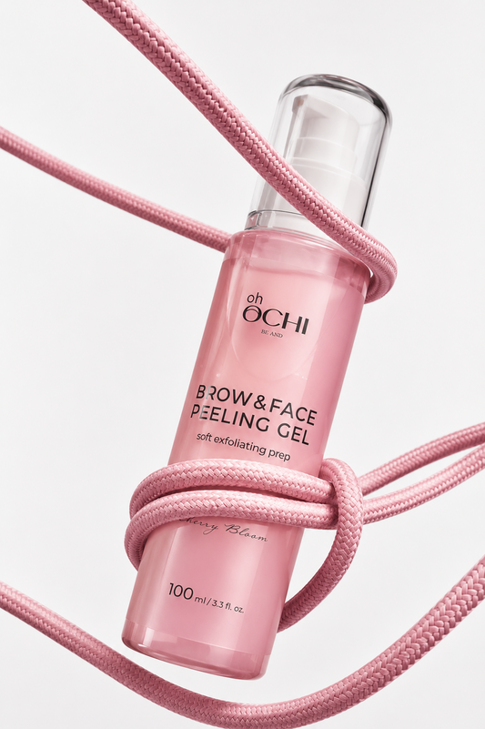Brow&Face Peeling Gel — Peeling em Gel para Sobrancelhas e Rosto, 100 ml