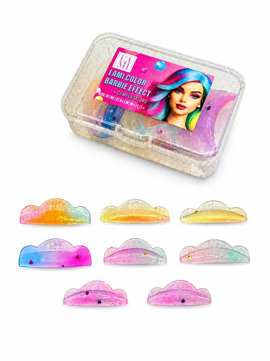 Lami Lashes Color Barbie Effect + Compensators — Silicone Pads
