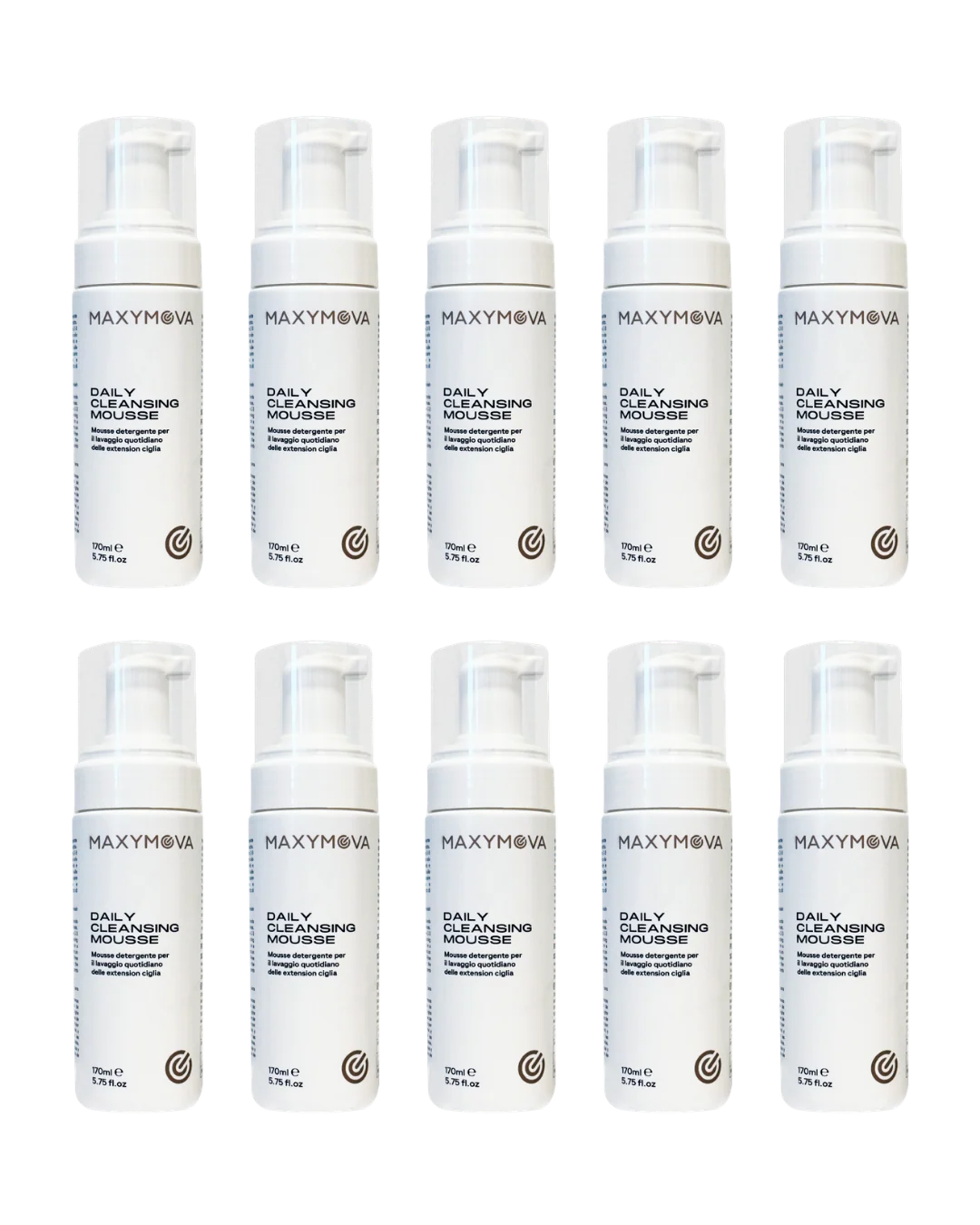 SET 10 — MAXYMOVA Lash Cleansing Mousse 170 ml