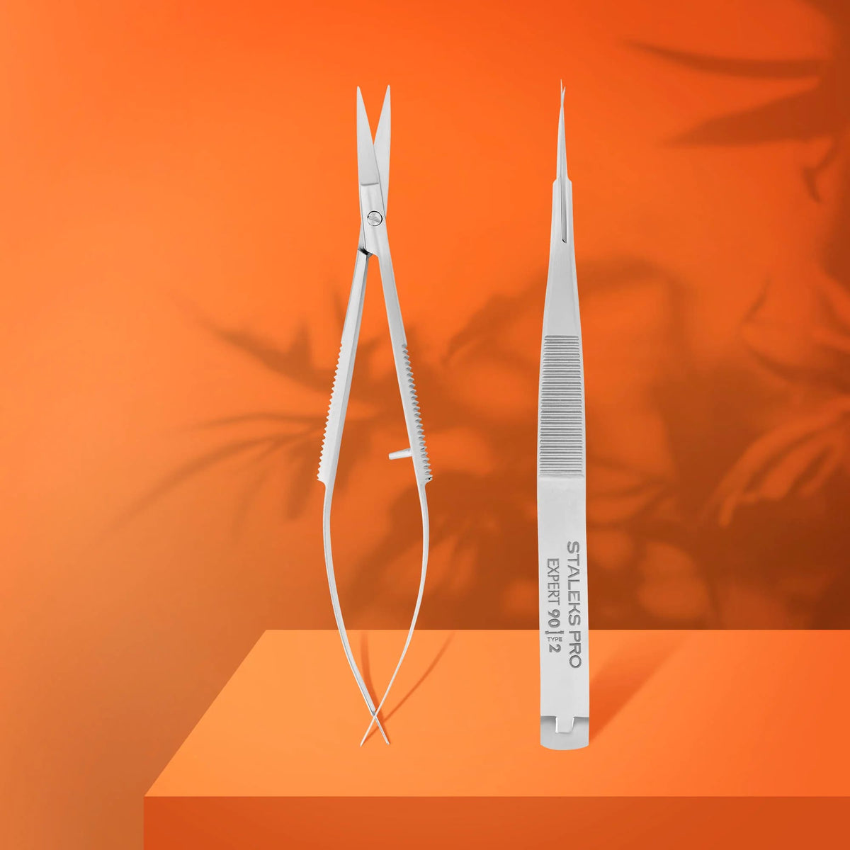 Microtesoura Profissional para Modelagem de Sobrancelhas EXPERT 90/2