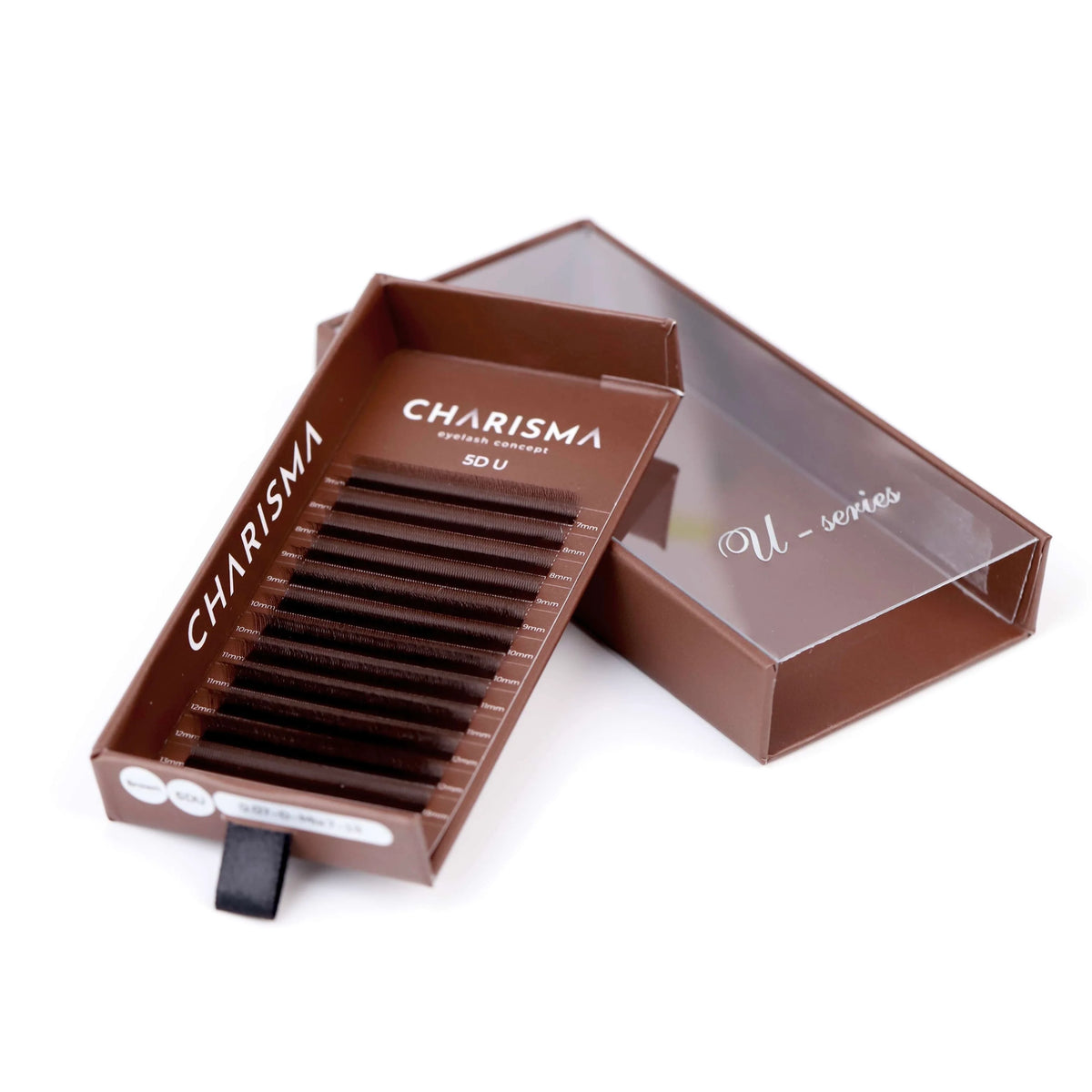 PESTANAS BROWN - SPEEDY Lashes U - shape Premade Fans