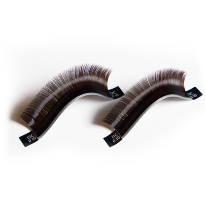 PESTANAS DARK CHOCOLATE PRIZMATIC 20 linhas MIX