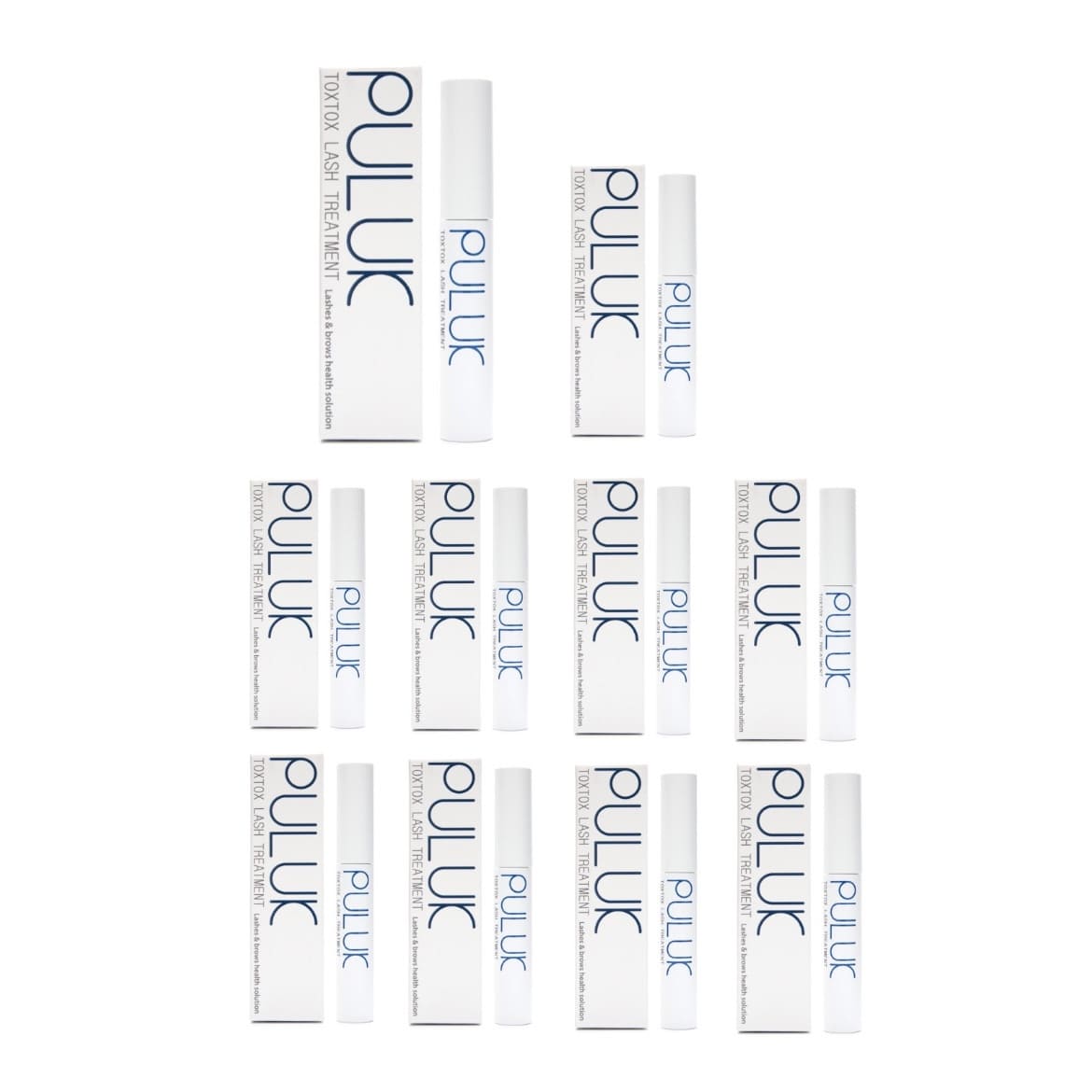 SET 10 X PULUK ToxTox Lash Treatment – Sérum Reconstrutor LASH&BROW 10 g